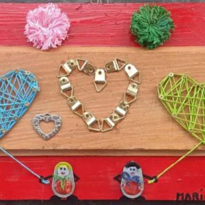 Vendita online opera dal titolo “Serena infanzia” realizzata dall'artista contemporanea Marilisa Calabretta